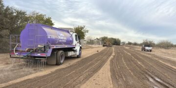 Trabaja Servicios Públicos en la rehabilitación de caminos vecinales para mejorar el tránsito vehicular