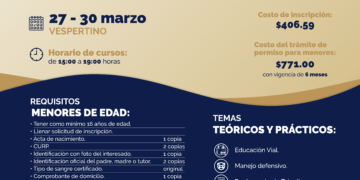 Por iniciar cursos intensivos de educación vial para adultos y adolescentes