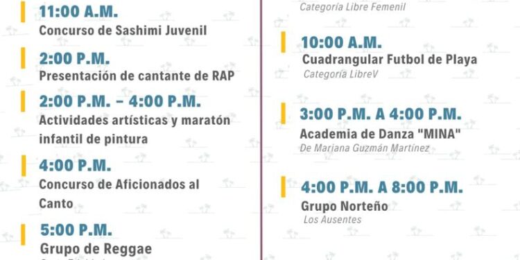 Conoce el programa del gran “Festival del Mar Buena Vista 2023”