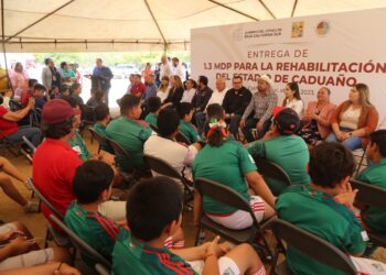 Más y mejor infraestructura deportiva para Los Cabos; aplicarán $1.3 MDP para la rehabilitación del estadio de fútbol en Caduaño
