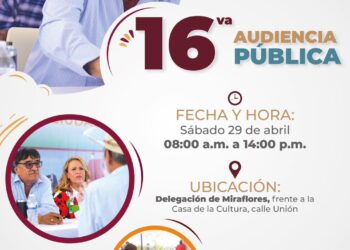 Para el alcalde Oscar Leggs Castro la atención ciudadana es permanente; este sábado 29 de abril encabezará la 16va Audiencia Pública en Miraflores