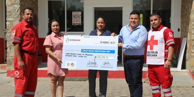 El pago mensual que realizan los usuarios de Agua Potable en Los Cabos, permite el apoyo económico a Bomberos y Cruz Roja
