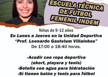 Se abren inscripciones para la escuela de Fútbol Soccer Femenil de CSL&nbsp;