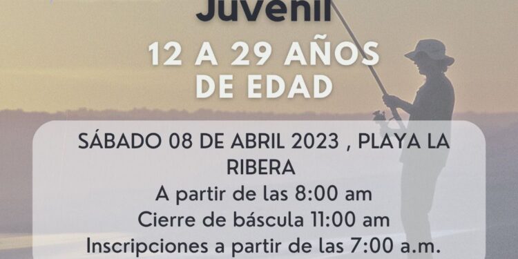 Si tienes entre 12 y 29 años de edad, INJUVE Los Cabos te invita a participar en el torneo “Pesca de Orilla”