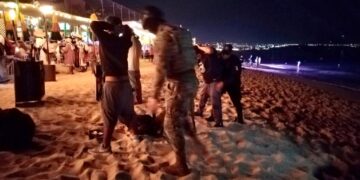 Binomio Canino, una medida de seguridad en Playas de Los Cabos