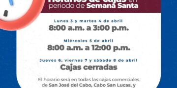 Esta Semana Santa, el OOMSAPAS Los Cabos cerrará cajas recaudadoras los días jueves, viernes y sábado&nbsp;