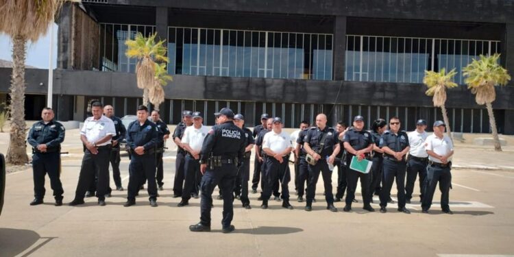 La policía de Los Cabos se capacita continuamente para un excelente actuar policial