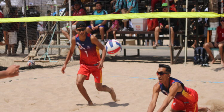 JORNADA POSITIVA PARA LOS VOLEIBOLISTAS DE BCS