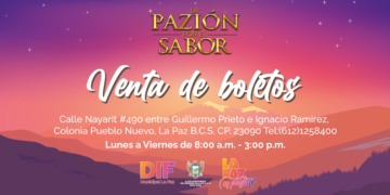 Abren venta de boletos para el evento “Pazión por el Sabor” en las oficinas del DIF La Paz