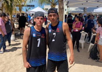 BCS TENDRÁ DOS PAREJAS DE VOLEIBOL DE PLAYA EN NACIONALES CONADE