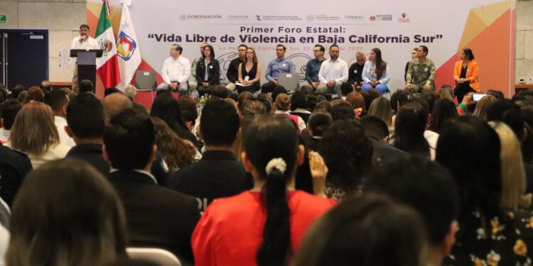 EN BCS, TODAS Y TODOS, UNIDOS POR UNA VIDA LIBRE DE VIOLENCIA: HOMERO DAVIS