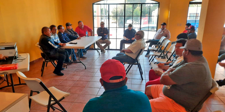 Vigilarán FONMAR y CONAPESCA aprovechamiento pesquero en López Mateos