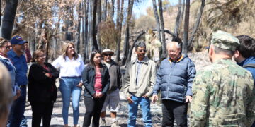 TRAS INCENDIO EN LA COMUNIDAD EL PATROCINIO, SE CONSTRUIRÁN 3 VIVIENDAS PROGRESIVAS