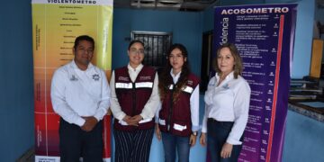 EL ISMUJERES COORDINA ESTRATEGIAS CON SEGURIDAD EN ZONA NORTE