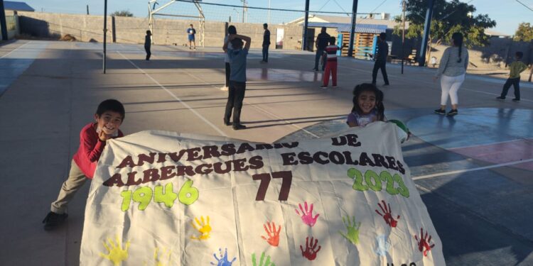 CUMPLEN 77 AÑOS DE FUNDACIÓN LOS ALBERGUES ESCOLARES DE BCS