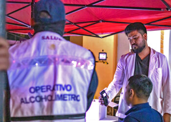 CONTINÚAN OPERATIVOS DE ALCOHOLIMETRÍA CON PARTICIPACIÓN DE COEPRA