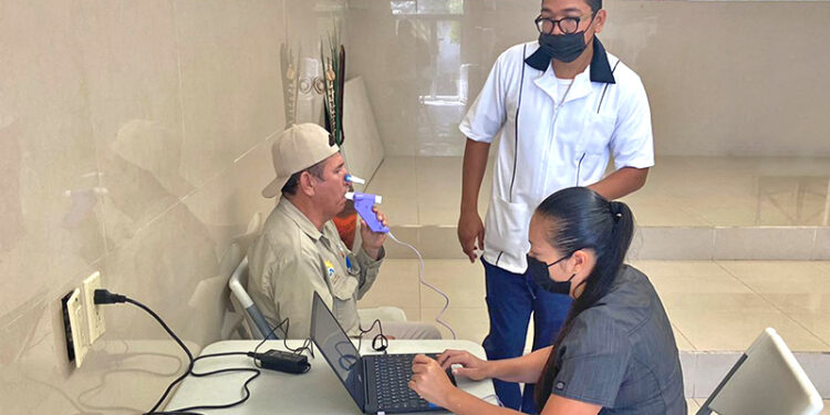 REALIZA SALUD ESTATAL EVALUACIONES PULMONARES A PACIENTES SIN SEGURIDAD SOCIAL DE LOS CABOS&nbsp;