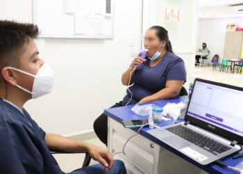 DESARROLLAN JORNADAS DE ESPIROMETRÍAS EN CENTROS DE SALUD
