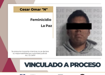 POR FEMINICIDIO OBTIENE PGJE VINCULACIÓN A PROCESO DE CÉSAR OMAR “N”