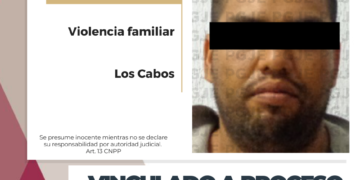 POR VIOLENCIA FAMILIAR QUEDA EN PRISIÓN PREVENTIVA Y VINCULADO A PROCESO