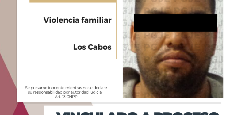 POR VIOLENCIA FAMILIAR QUEDA EN PRISIÓN PREVENTIVA Y VINCULADO A PROCESO