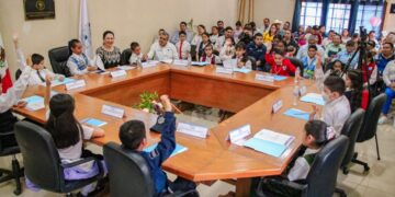 TOMA PROTESTA CABILDO INFANTIL 2023 EN MULEGÉ