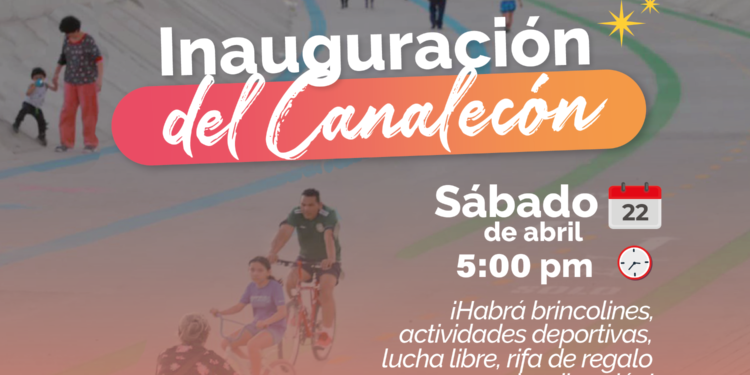 Invita Ayuntamiento a la apertura del “Canalecón” en Camino Real
