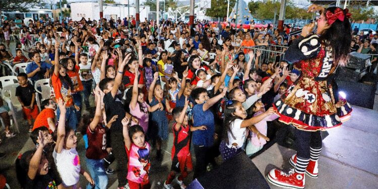 Más de 1800 asistentes disfrutaron el Festejo de la Niñez en colonia Miramar