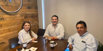 SE REUNEN LOS PRESIDENTES Y PRESIDENTA DE PARTIDOS DE  OPOSICIÓN PRD, PRI Y PAN ESTATALES ESTE DÍA 24 DE ABRIL DE 2023 EN  LA CIUDAD DE LA PAZ, ESTADO DE BAJA CALIFORNIA SUR.