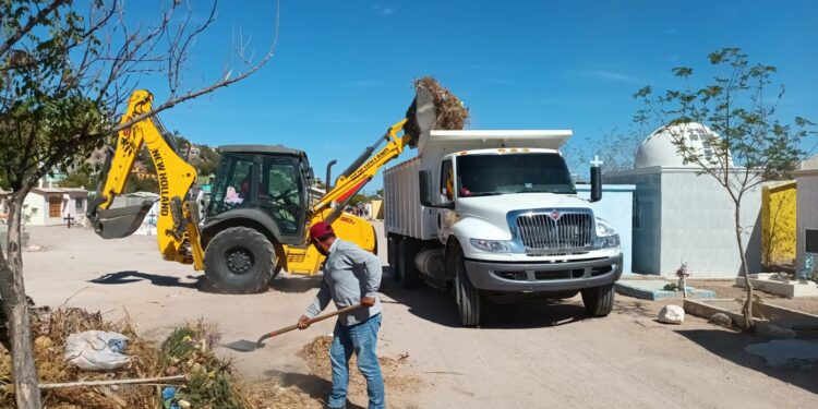 Recolectadas más de 66 toneladas de residuos en panteón de Los San Juanes