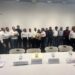 LA UNION ES LA CONCORDANCIA DE VOLUNTADES Y ESFUERZOS, PEROREFIERE AL PODER QUE ALCANZAN LAS PERSONAS CUANDO TRABAJAN ENCONJUNTO PARA ALCANZAR OBJETIVOS EN COMUN Y QUE MEJOR CUANDO LAUNION SE BASA EN SUS POLICIAS Y LA SEGUNDAD PÚBLICA DEL MUNICIPIO DELOS CABOS.Iniciemos este evento con los honores a nuestra bandera y la entonación de nuestrohimno nacional y estatal.