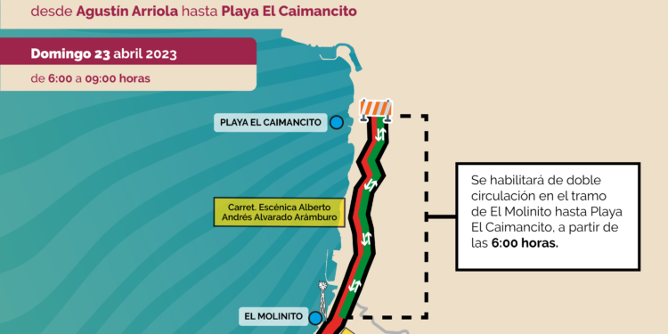 Cierre del Paseo Álvaro Obregón por Triatlón La Paz El Caimancito 2023