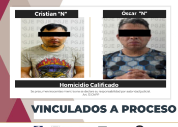 OBTIENE PGJE VINCULACIÓN A PROCESO DE CRISTIAN Y ÓSCAR “N” HERMANOS IMPUTADOS POR EL HOMICIDIO DE 4 PERSONAS EN LA PAZ&nbsp;