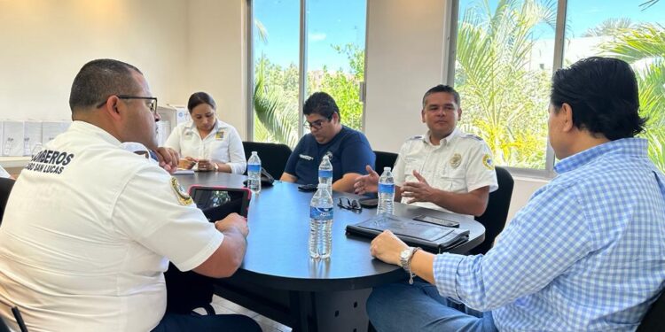 DIF Los Cabos y Bomberos de CSL unen esfuerzos para implementar campañas de prevención de accidentes y quemaduras en la niñez