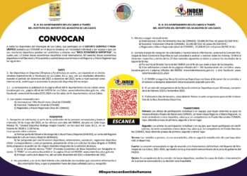 Este 24 de mayo se cierra la convocatoria para obtención de becas económicas deportivas que otorga el XIV Ayuntamiento de Los Cabos