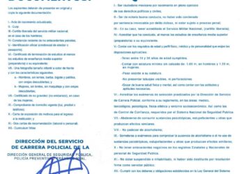 Seguridad Pública abre la convocatoria 2023 para ingresar a la Policía Municipal