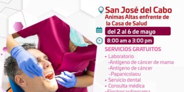 Regresan las Brigadas Médicas a San José del Cabo; del 02 al 06 de mayo estarán en la colonia Ánimas Altas