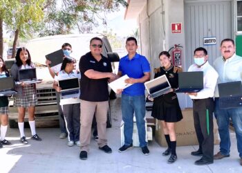 A través de la Coordinación de Educación se logra donación de un importante lote de cómputo para estudiantes del CECyTE en CSL&nbsp;