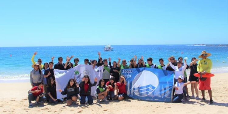 Continúa Los Cabos en el 1er lugar de México, con 25 playas certificadas por Blue Flag