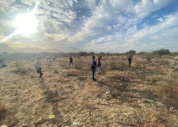 Integrantes del Sindicato de Burócratas realizan recorrido por la zona donde será construido el Salón Sindical