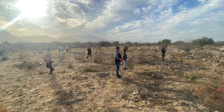 Integrantes del Sindicato de Burócratas realizan recorrido por la zona donde será construido el Salón Sindical