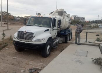 Reducen los derrames de aguas negras en la delegación de CSL por el mantenimiento preventivo en la red de alcantarillado