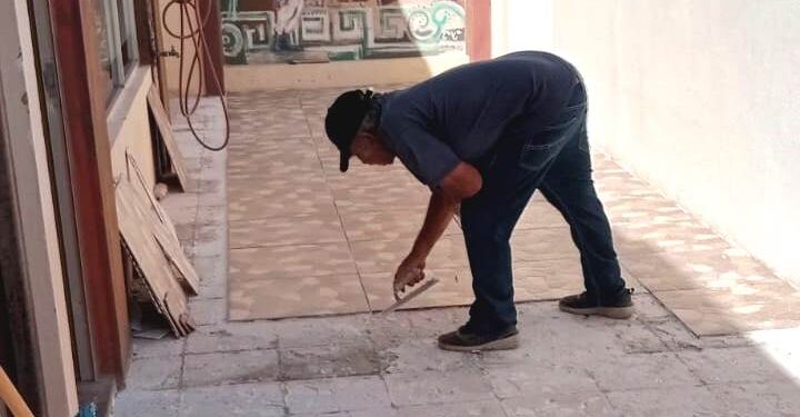 Se renuevan pisos, paredes y pasillos del Museo de Historia Natural en CSL