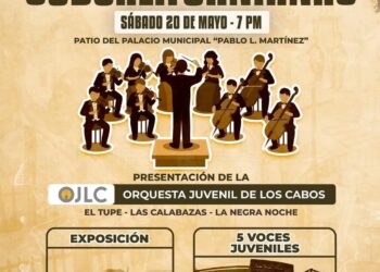 Asiste y disfruta del concierto “Orquestradiciones Sudcalifornianas” este 20 de mayo al interior del Palacio Municipal de Los Cabos
