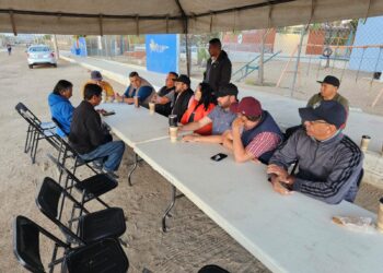 Continúan operativos de seguridad en el tianguis Las Palmas en CSL