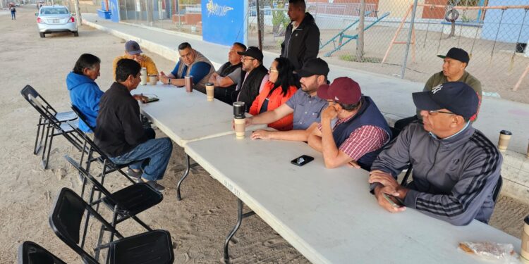 Continúan operativos de seguridad en el tianguis Las Palmas en CSL