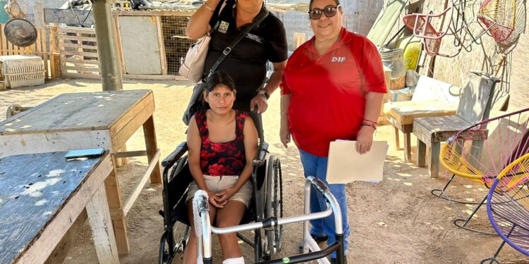 Continúa DIF Los Cabos entregando apoyos asistenciales a personas con discapacidad&nbsp;