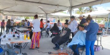 El programa “Reaviva Tu Parque” llegó a la colonia El Zacatal de San José del Cabo con apoyos y actividades recreativas