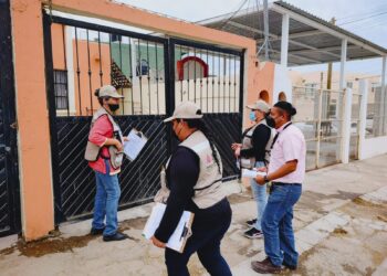 EL INE EN BCS REALIZA LA VERIFICACIÓN NACIONAL MUESTRAL 2023 EN DOMICILIOS SUDCALIFORNIANOS