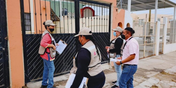 EL INE EN BCS REALIZA LA VERIFICACIÓN NACIONAL MUESTRAL 2023 EN DOMICILIOS SUDCALIFORNIANOS